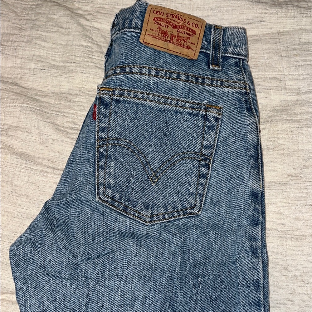 Levi's Classic Relaxed Straight Blue Jeans 550